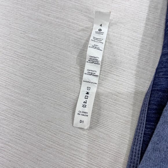 Lululemon Ride On Pant Deep Indigo Women's Size 4 - Picture 8 of 11